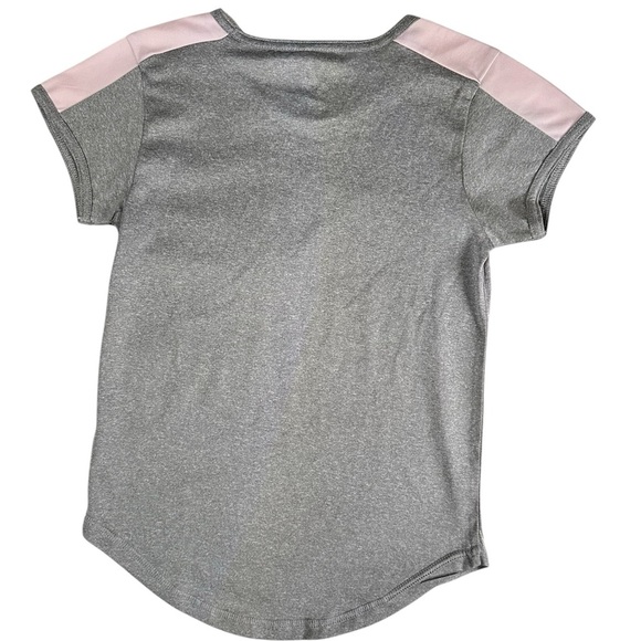Body Glove Girls Pink/Grey Athletic Short Sleeve Tee Shirt Size 8 - Picture 3 of 4